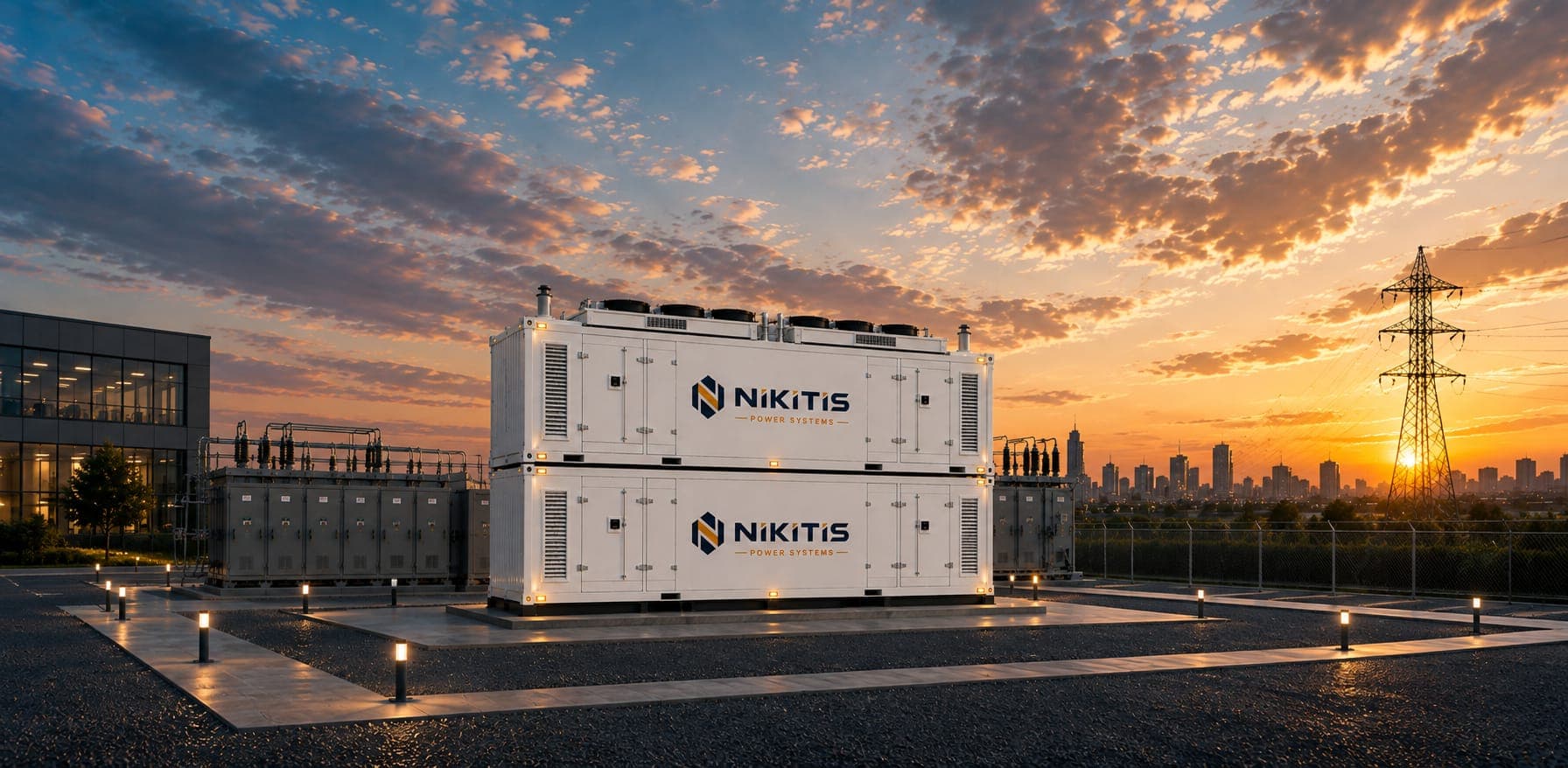 Nikitis industrial generator set